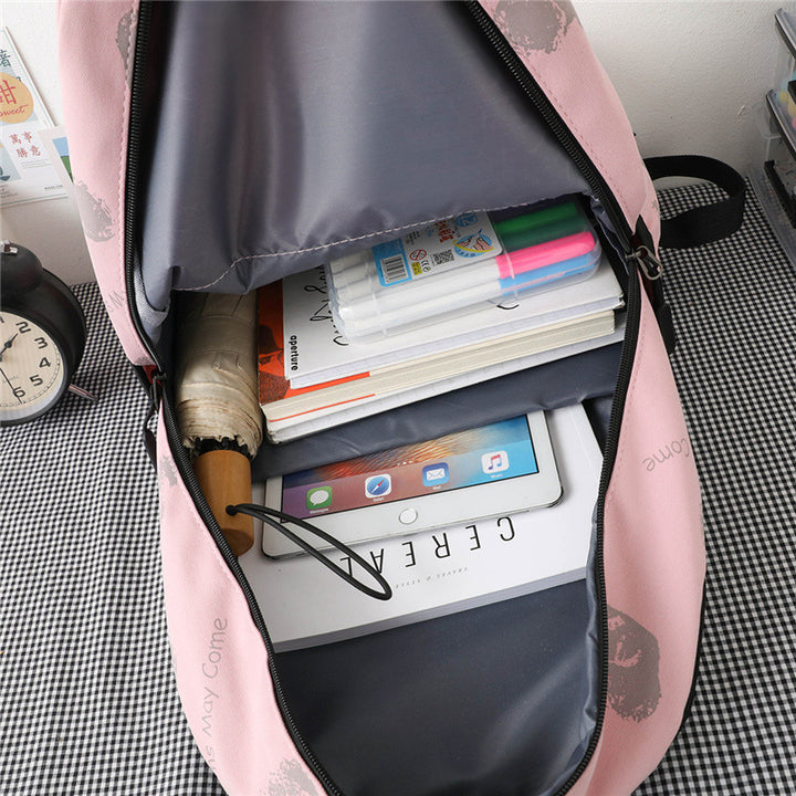 Urban leisure backpack with unique animal motif Bowlift