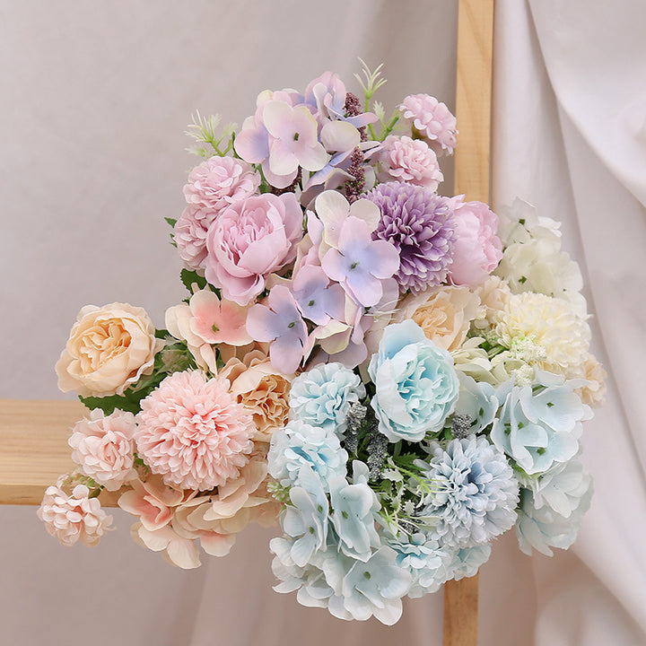Decorative artificial flower bouquet Bowlift