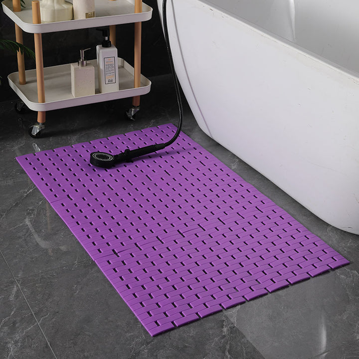 Textured Drainage Bath Mat Bowlift