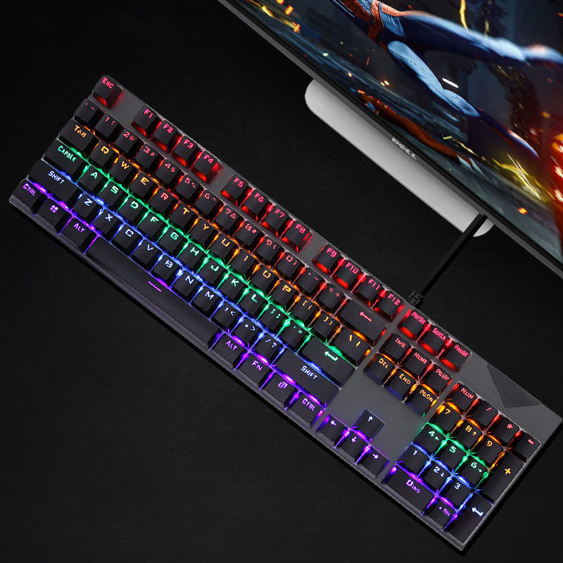 Gaming keyboard with customizable RGB backlighting Bowlift