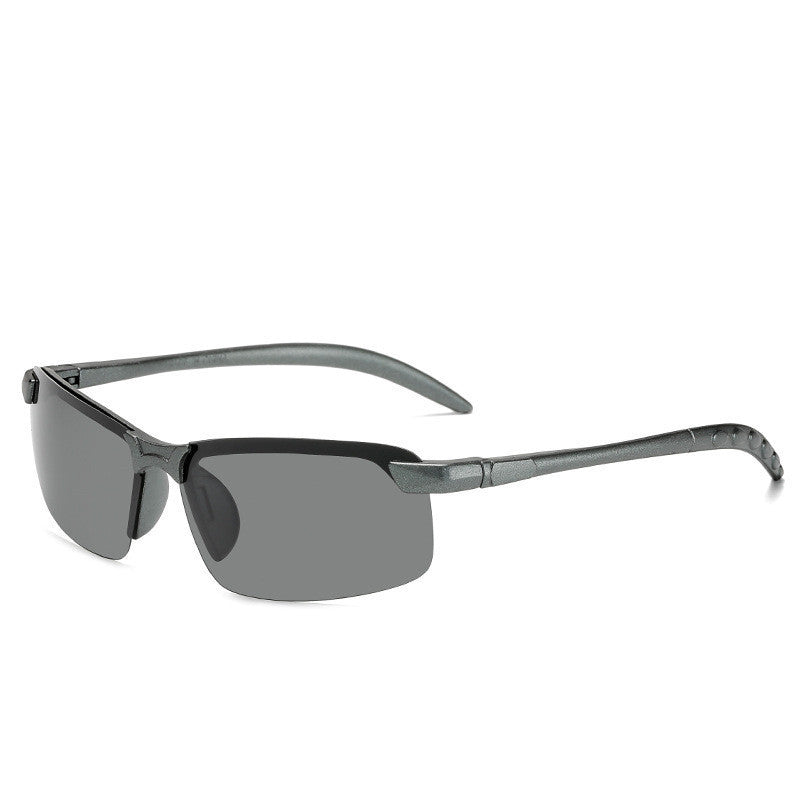 Men's sporty sunglasses with polarized lenses and flexible frame Bowlift