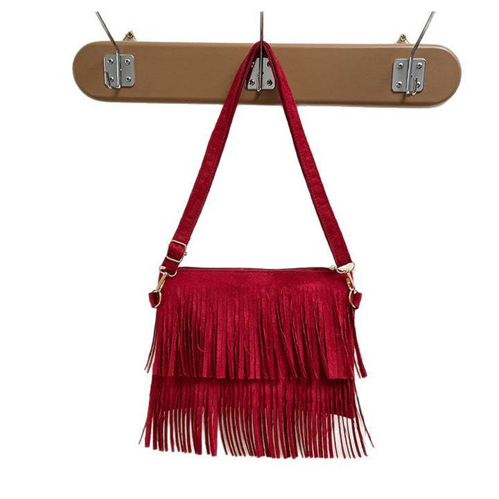 WoStylish Fringe Crossbody Bag Bowlift