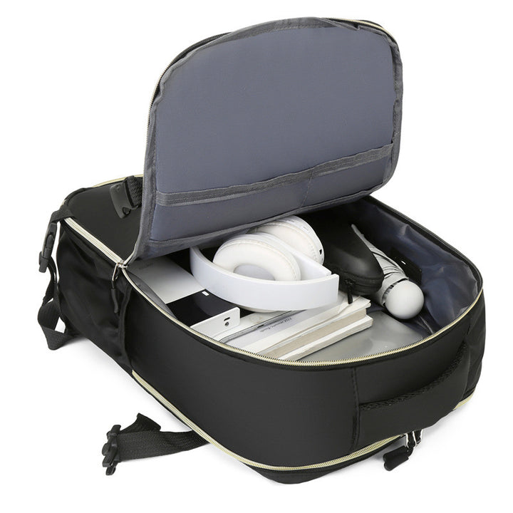 High-Capacity Ergonomic Travel Backpack Bowlift