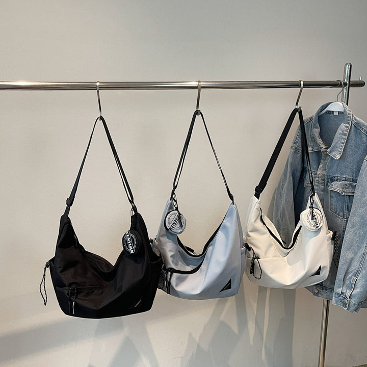 Multi-Pocket Functional Hobo Bag Bowlift