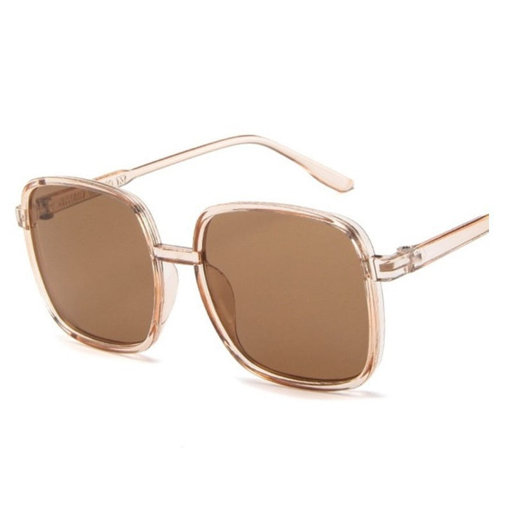 Women square sunglasses with brown lenses and stylish frame Bowlift