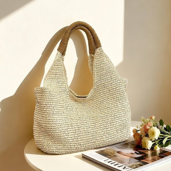 Handwoven shopping and beach bag Bowlift