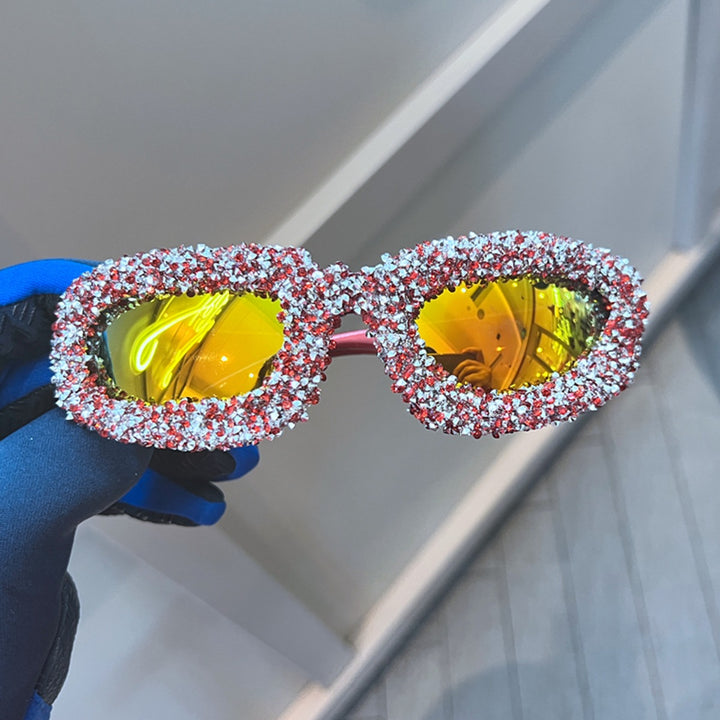 Women's Glamorous Gemstone Sunglasses Bowlift