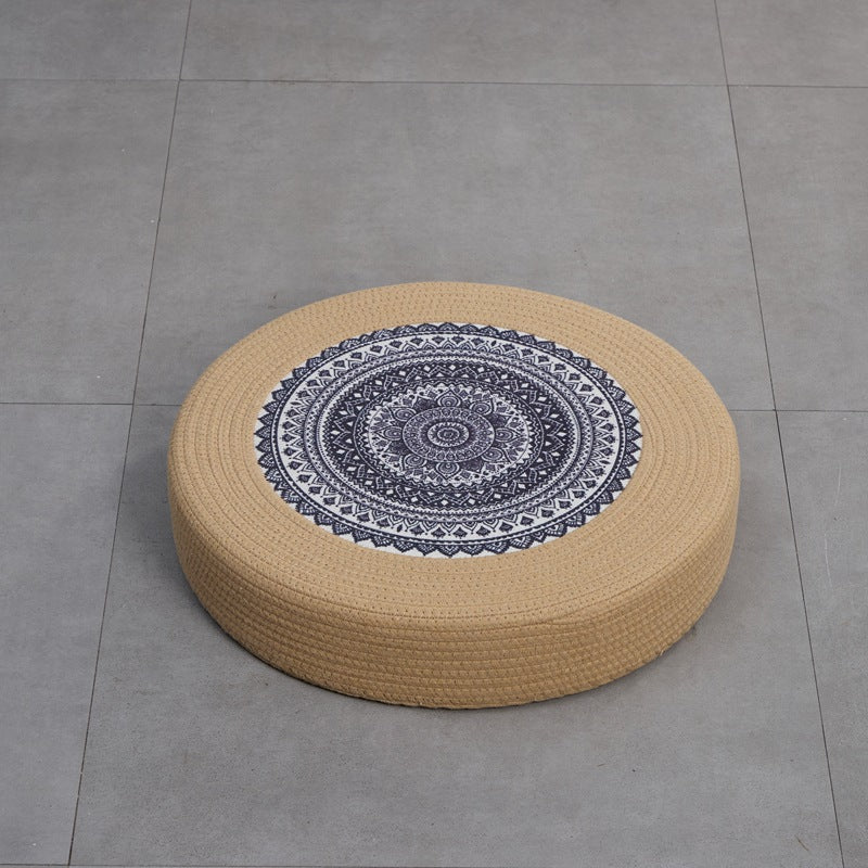 Beef Artificial Leather Pouf Bowlift