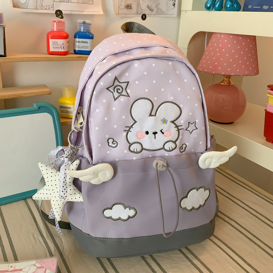 Whimsical Animal-Themed School Backpack