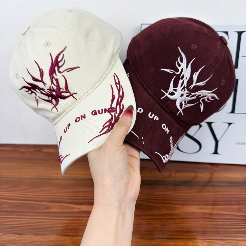 Men's Embroidered Graphic Baseball Cap Bowlift