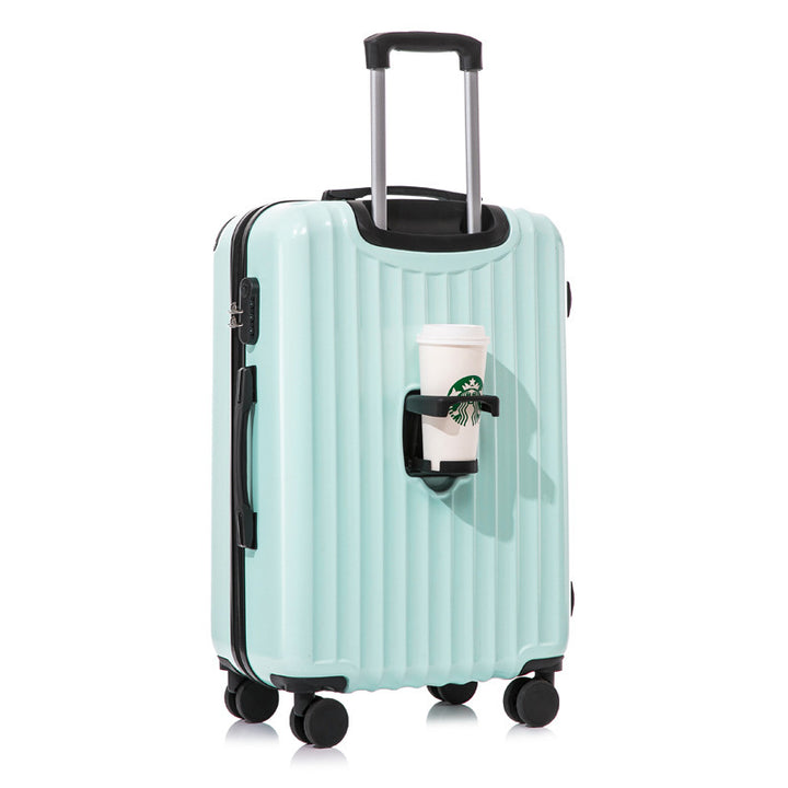Premium Compact Hard-Shell Travel Suitcase Bowlift