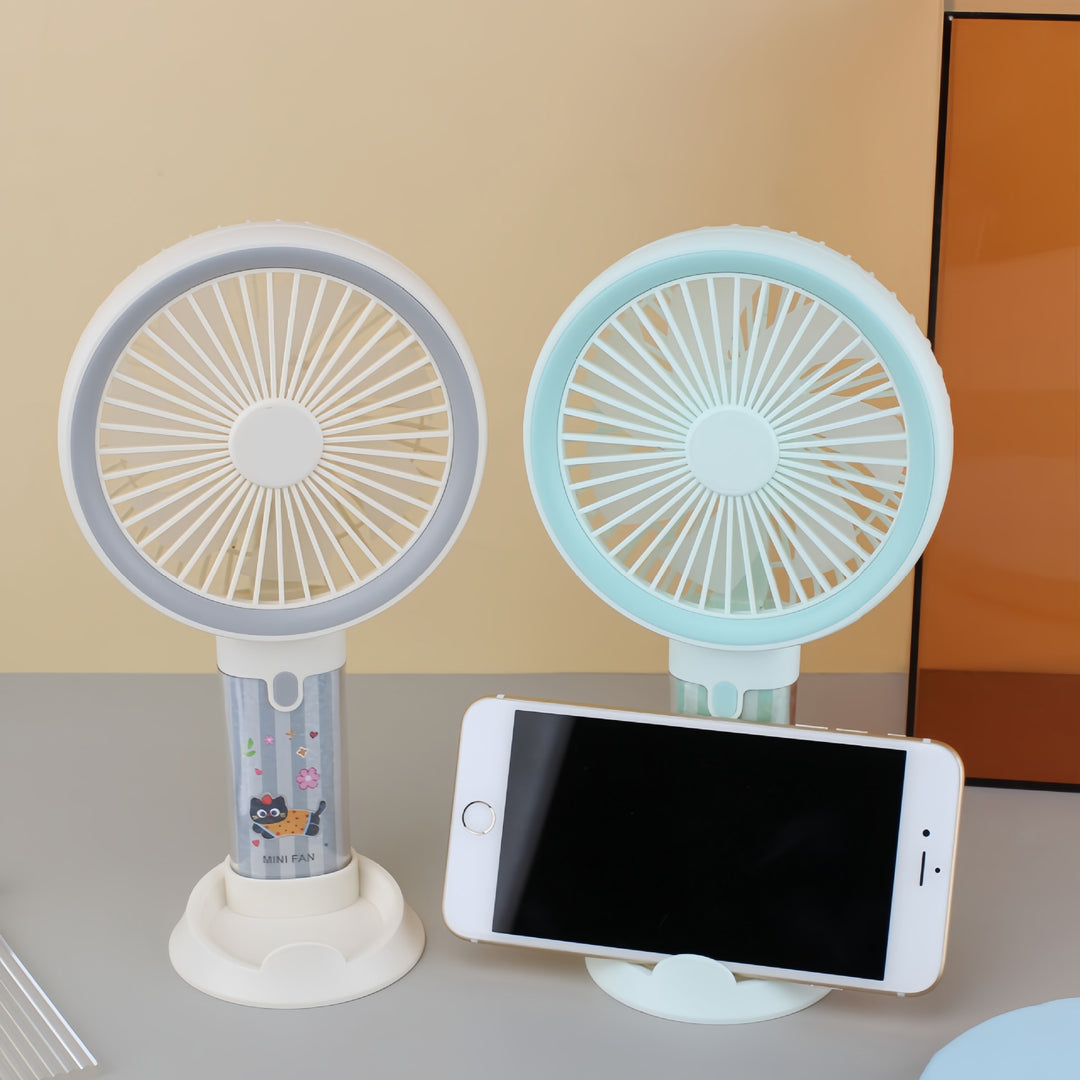 Ladies handy USB fan with funny design Bowlift