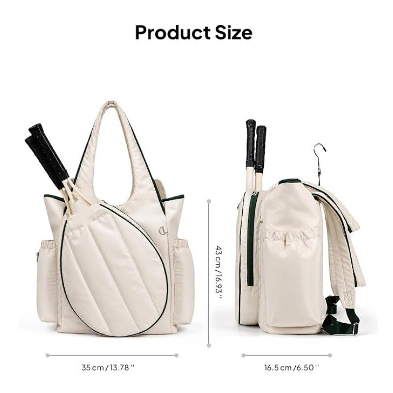 Versatile Quilted Tennis Tote Bowlift
