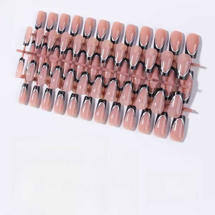 Premium Glossy Press-On Nail Set Bowlift