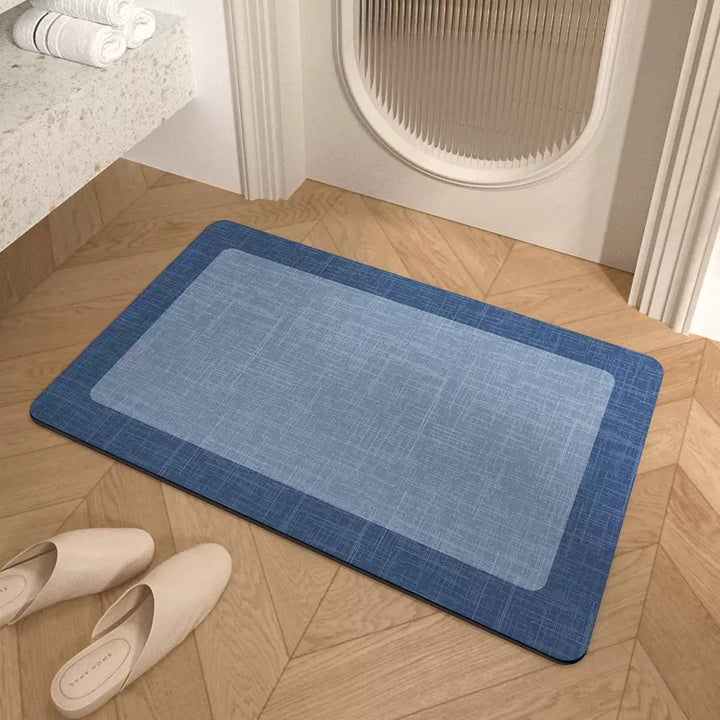 Absorbent Non-Slip Bathroom Mat Bowlift