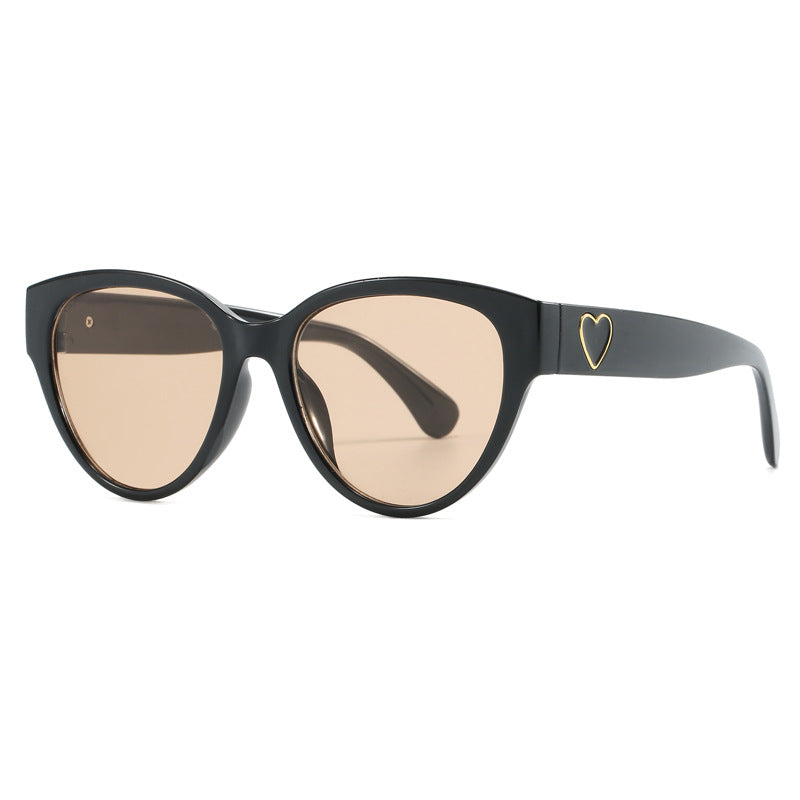 Women's Cat-Eye Sunglasses with Luxurious Leopard Print and Charming Details Bowlift