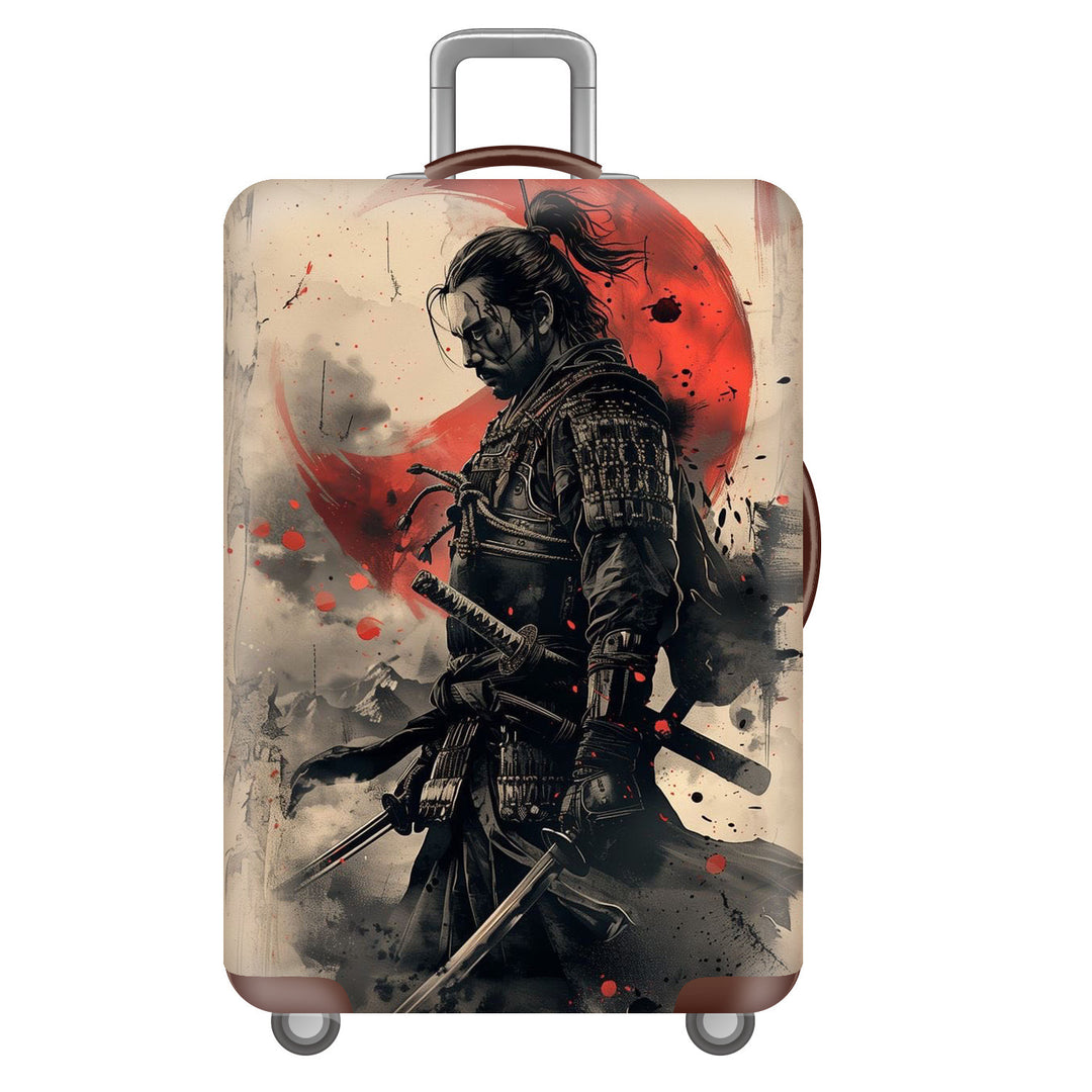 Unisex Hard-shell Suitcase with Impressive Futuristic City Design Bowlift