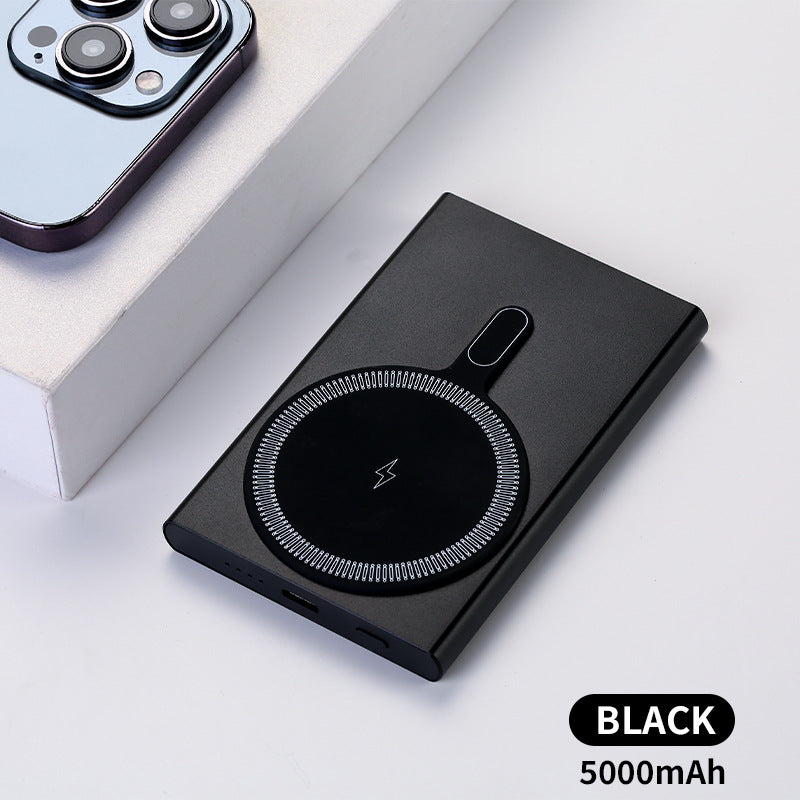Portable Magnetic Power Bank with Fast Inductive Charger Bowlift