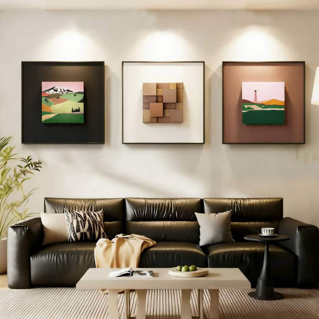 Innovative Layered Wall Art