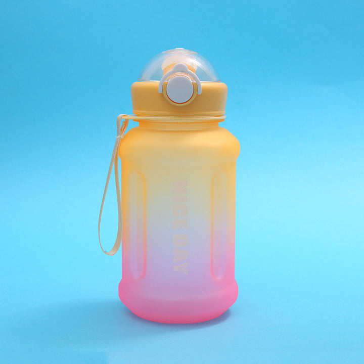 Women's Sporty Water Bottle with Practical Closure Mechanism Bowlift