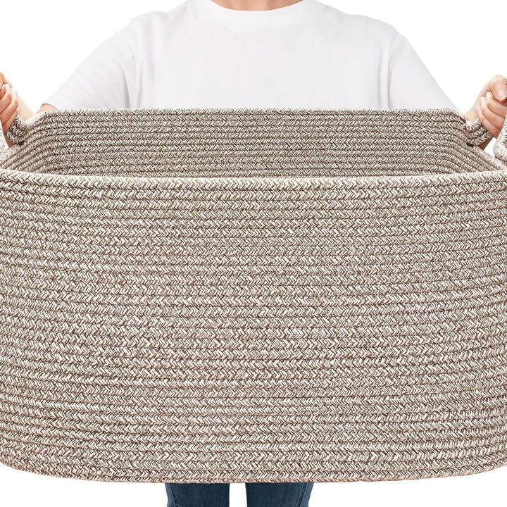 Women Versatile Storage Basket with Sturdy Handles Bowlift