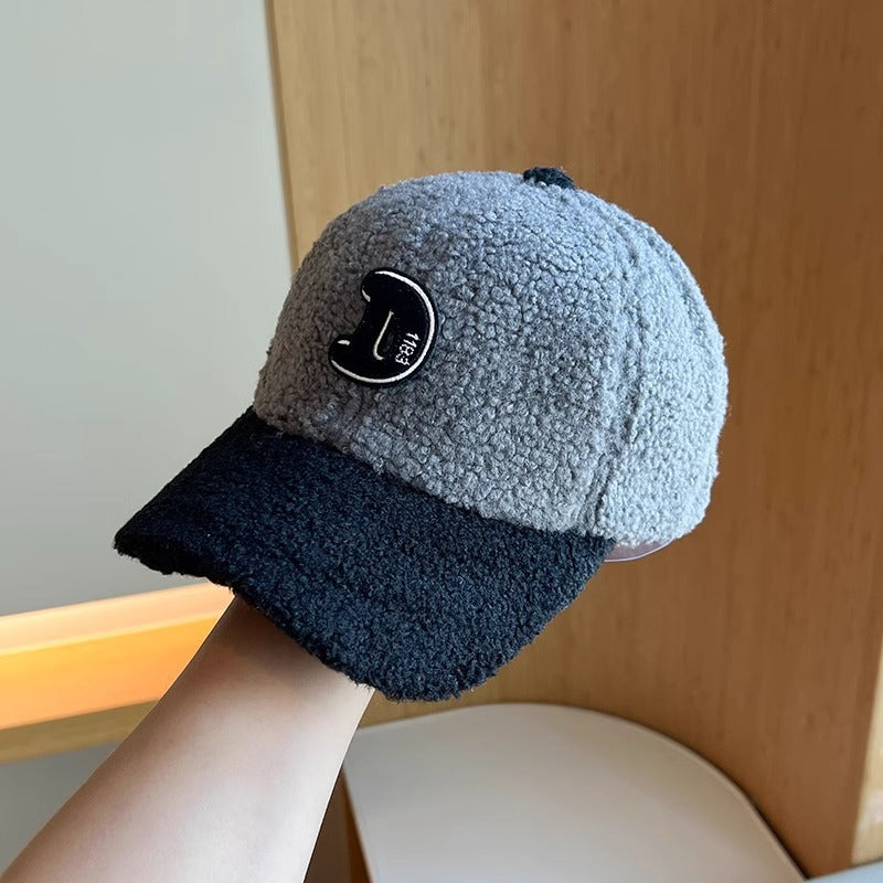 Women's Textured Fleece-Lined Baseball Cap Bowlift