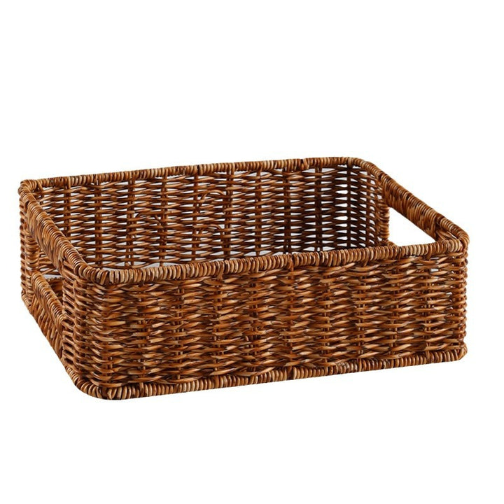 Handwoven Rustic Storage Tray Bowlift