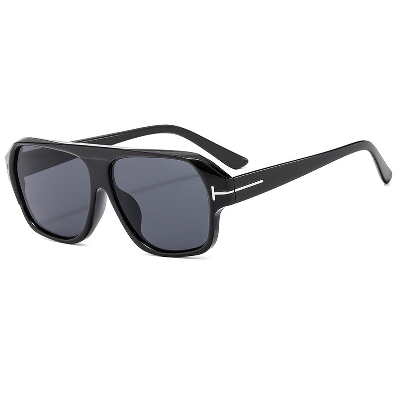 Women's oversized sunglasses with square frame and polarized lenses Bowlift