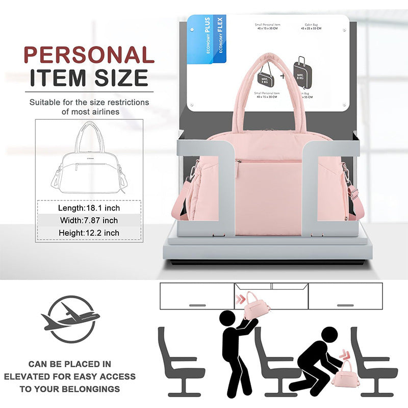 Multifunctional travel bag with insulated inner compartment Bowlift