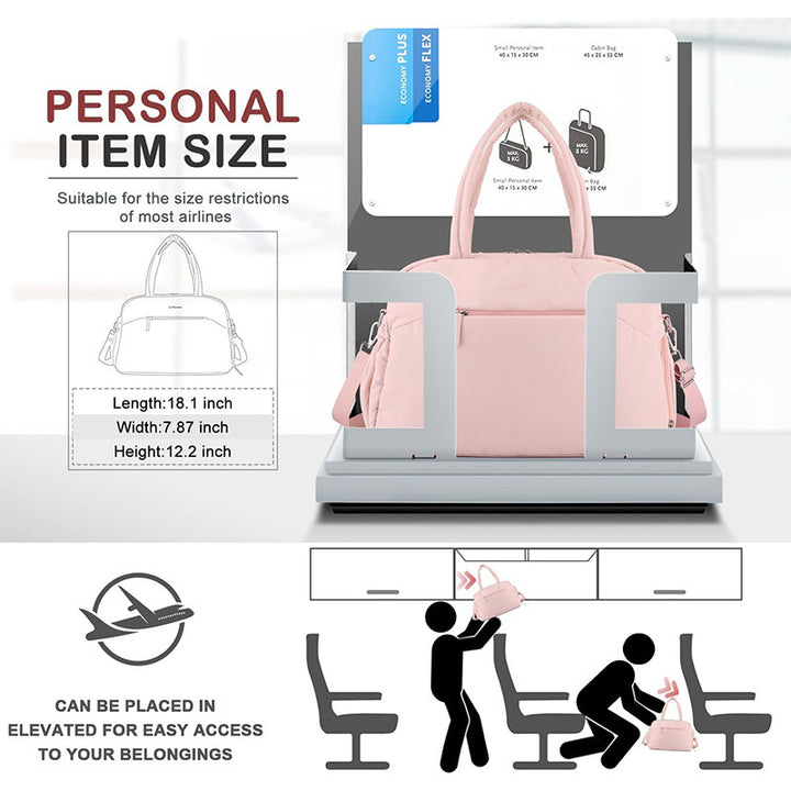 Multifunctional travel bag with insulated inner compartment Bowlift