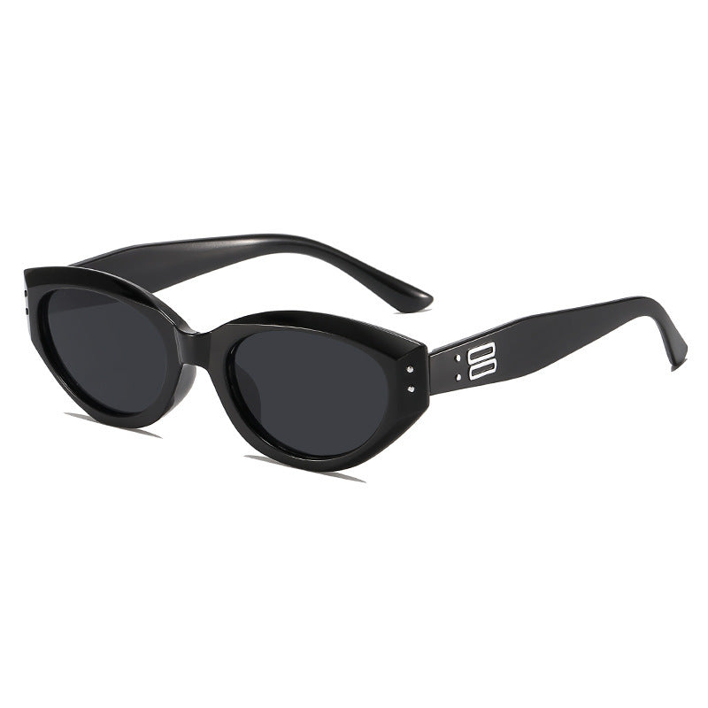 Women's stylish sunglasses in contemporary style with narrow frame Bowlift