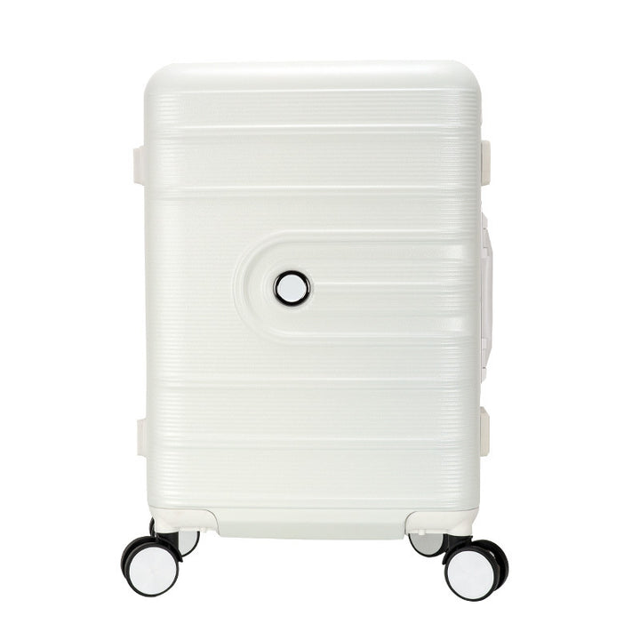 Unisex Compact Hard Shell Travel Trolley Bowlift