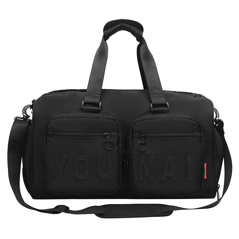 Sleek Multi-Functional Sports Duffel Bag