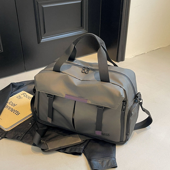 Multi-Compartment Travel Duffel Bag