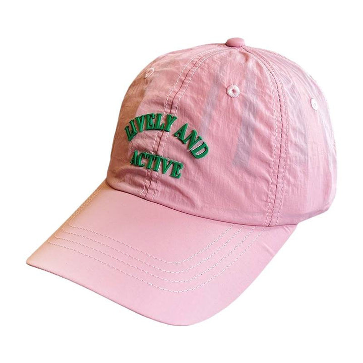 Women's Embroidered Active Lifestyle Baseball Cap Bowlift