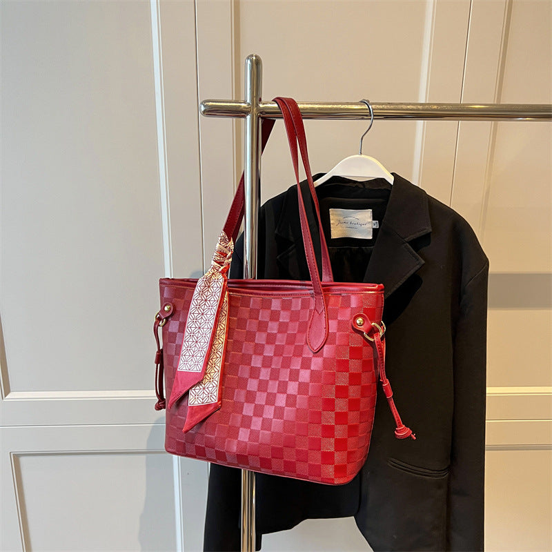 Elegant Woven Tote Bag Bowlift