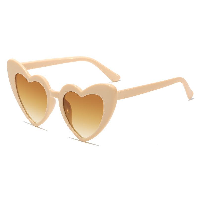 Heart-Shaped Fashion Sunglasses Bowlift