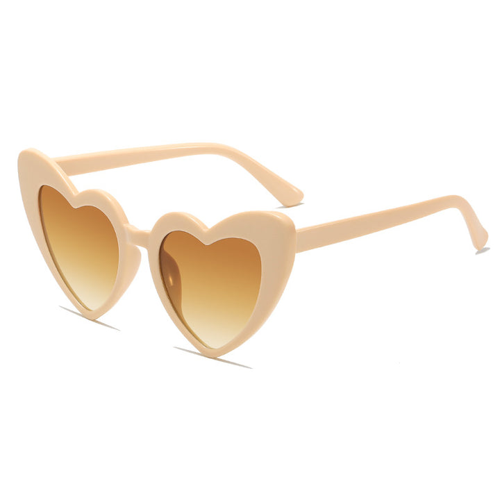 Heart-Shaped Fashion Sunglasses Bowlift