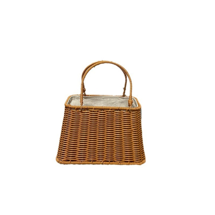 Women Handcrafted Basket Bag Bowlift