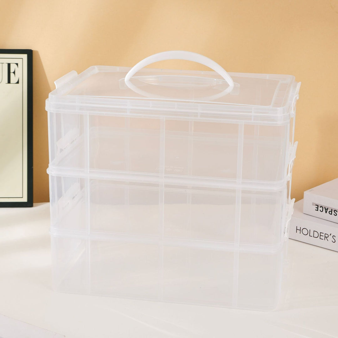 Clear Multi-Functional Organizer Container Bowlift