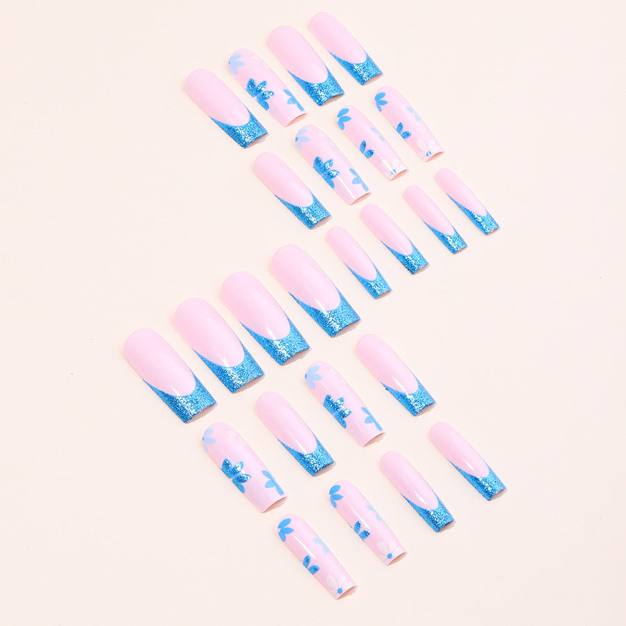 Glamorous Artistic Press-On Nails Bowlift