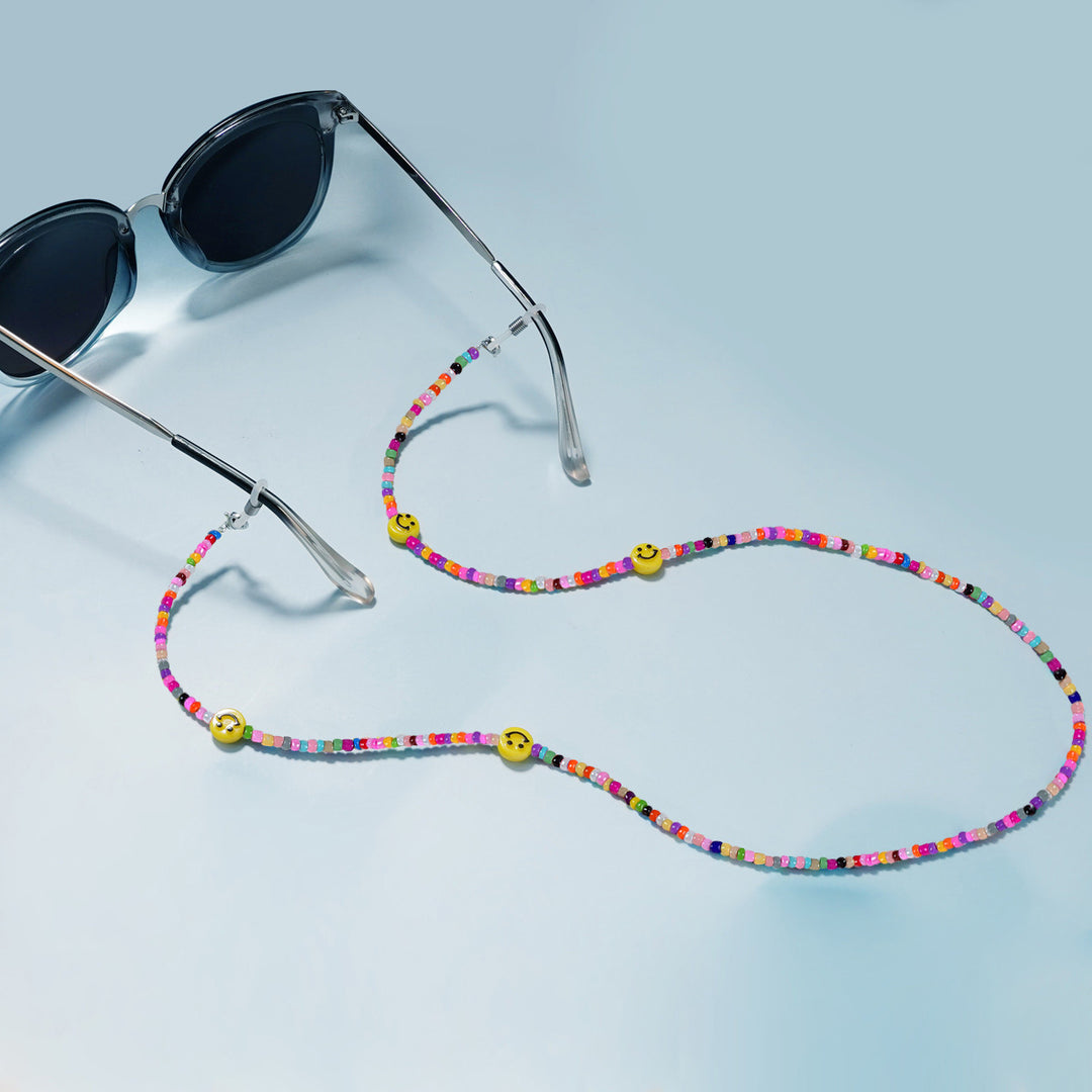 Colorful Beaded Eyewear Chain Bowlift
