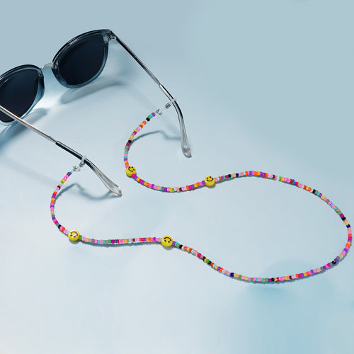 Colorful Beaded Eyewear Chain Bowlift