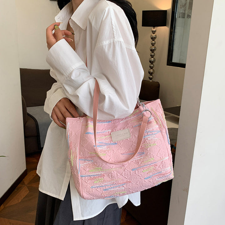 WoColorful Embroidered Hobo Bag Bowlift