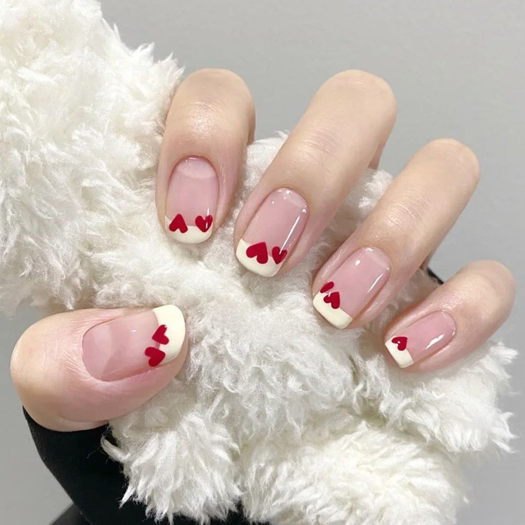 Luxury Glossy Press-On Nail Set Bowlift