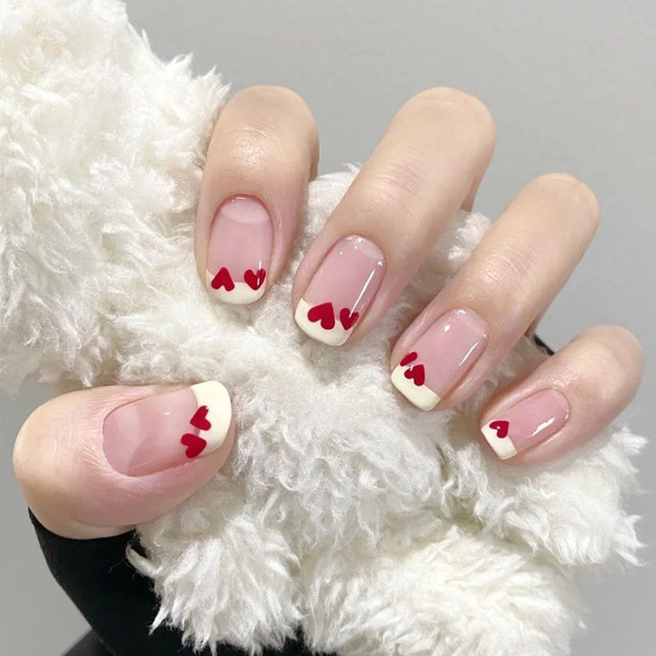 Luxury Glossy Press-On Nail Set Bowlift