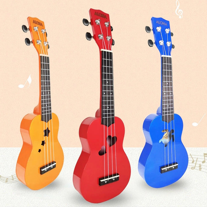 Colorful Ukulele Bowlift