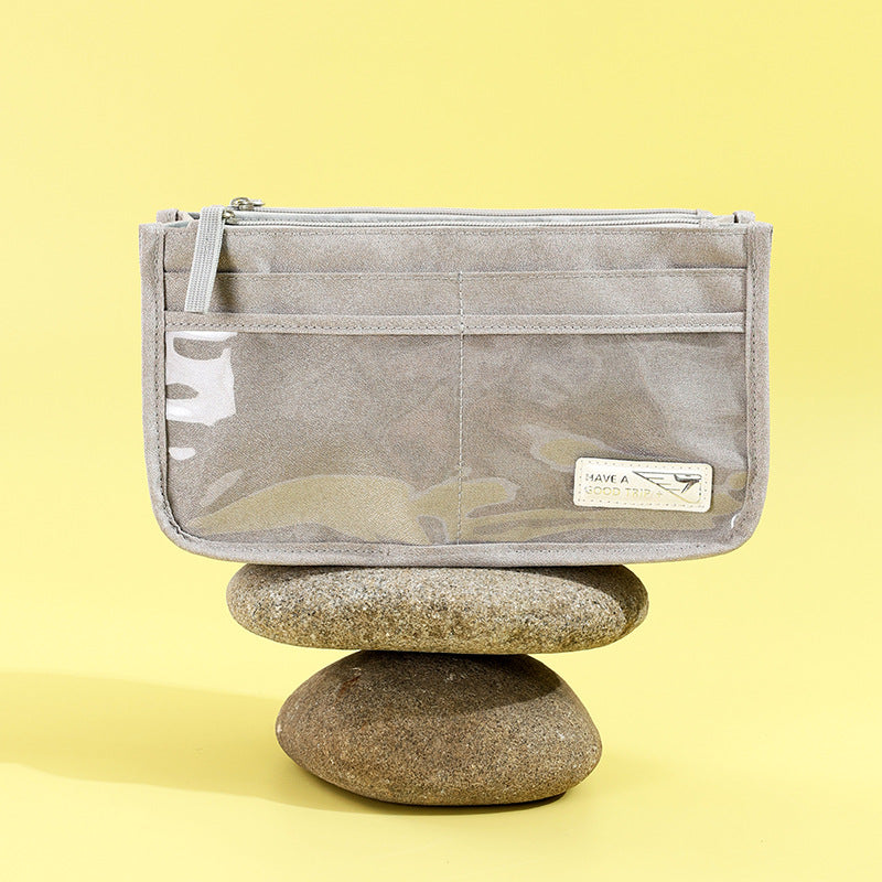 Versatile Transparent Organizer Pouch Bowlift