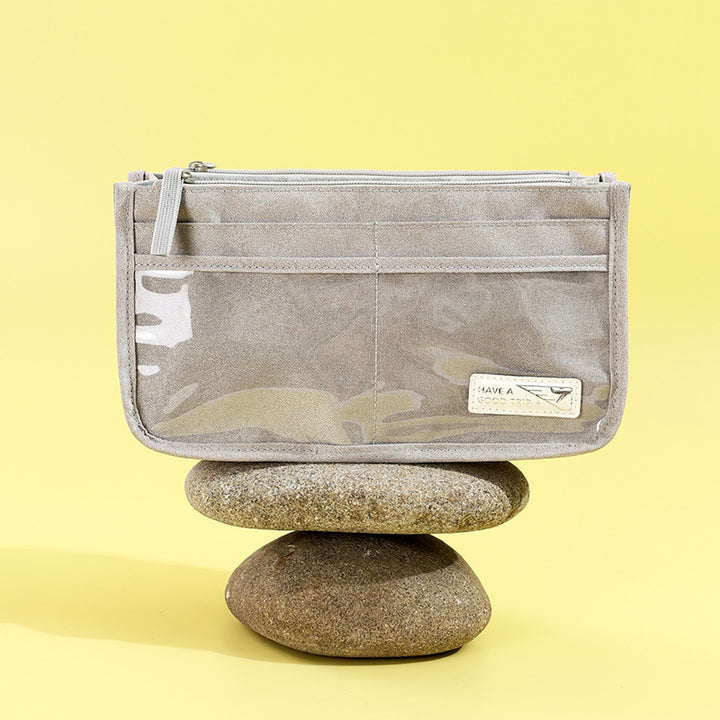 Versatile Transparent Organizer Pouch Bowlift