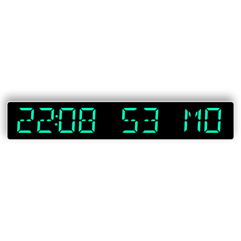 Digital wall clock with large LED display Bowlift